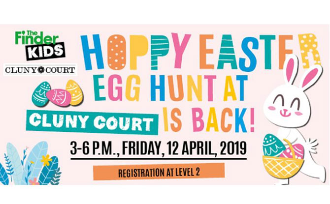 Hoppy Easter Egg Hunt, Cluny Court