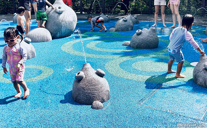 Fish Fountain, Far East Organization Children's Garden, Gardens by the Bay