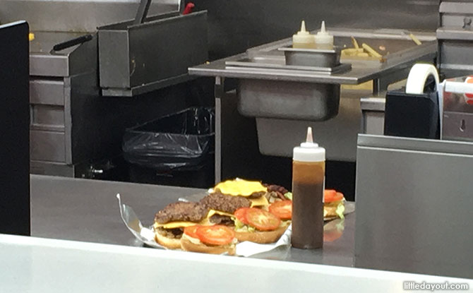 Made to order burgers