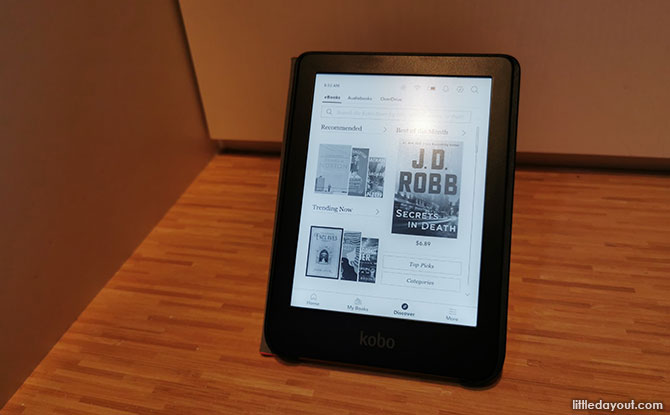 Kobo Clara 2E Review: Compact EReader Made From Recycled Plastic - Little  Day Out