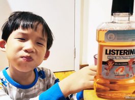 Listerine mouthwash for kids - Preventing bad breath and mask breath