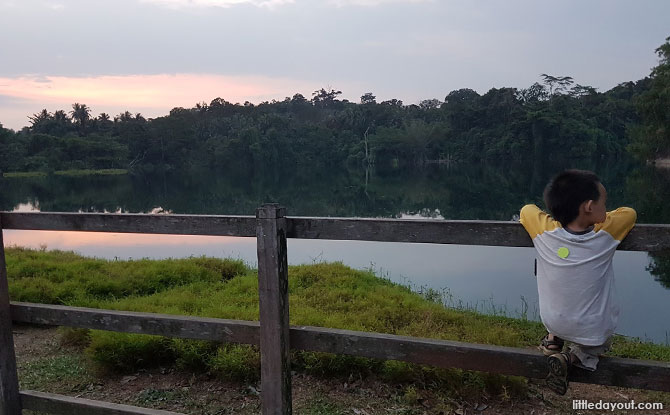 Pekan Quarry in the Evening