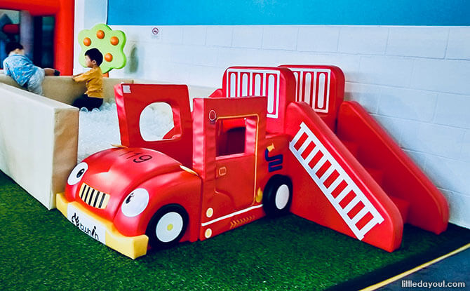 Fire truck slide