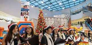 Christmas Carolling - Singapore Sports Hub's Season of Giving 2018