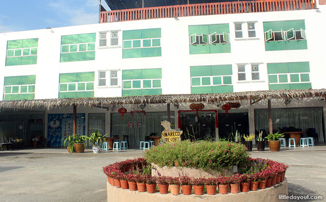 Main building at Sinar Eco Resort