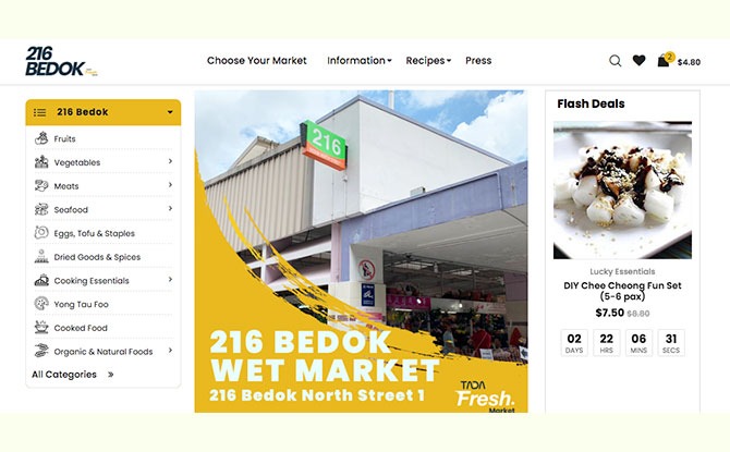 TADA Fresh -Shop Online from Wet Markets