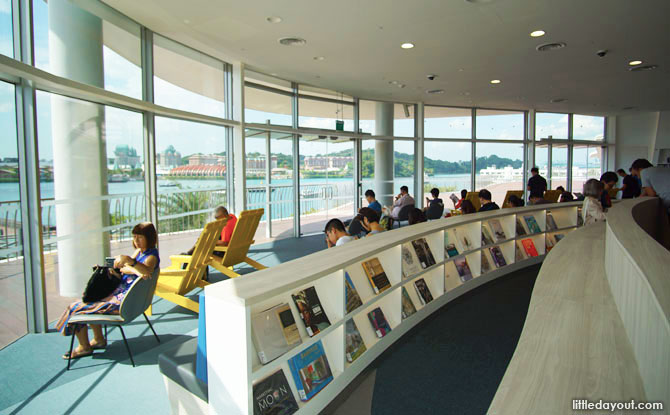Reading Lounge at VivoCity Library