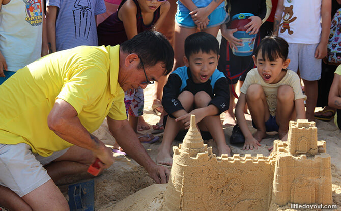 Go Sandcastle Building This June 2018 For Family Fun (3 & 23 June) 1 Review: Little Day Outing to Castle Beach – Amazing Sandcastles Family Workshop