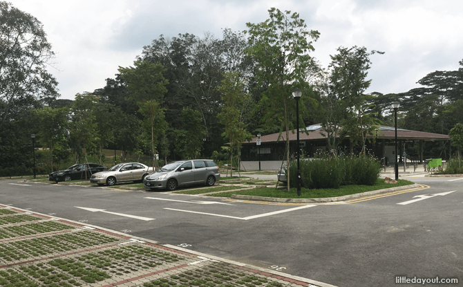 Car Park at Chestnut Nature Park