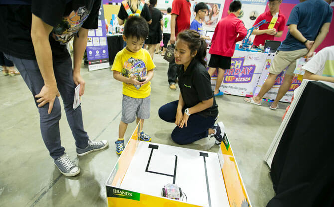 Carnival games at IMDA Tech Saturday (Upsized!) 2018