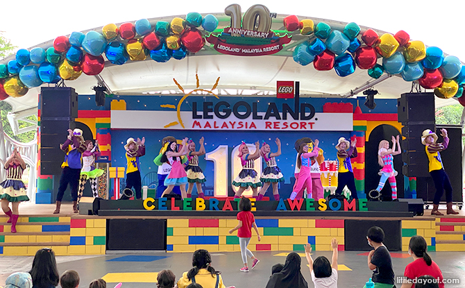 LEGOLAND Malaysia Resort Celebrates 10th Anniversary Birthday Shows