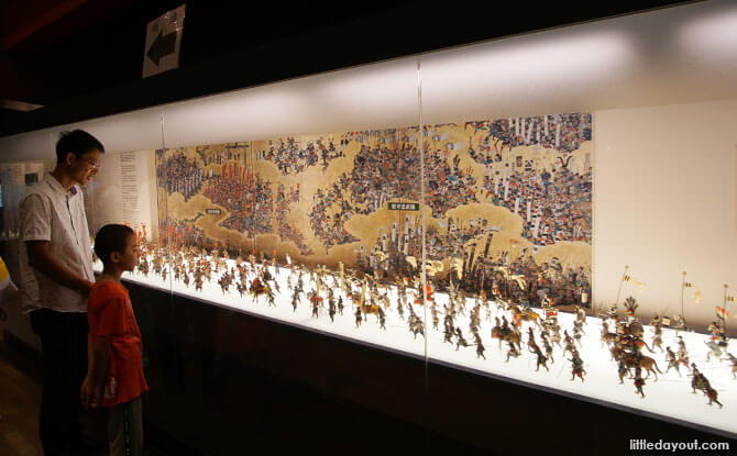 The Summer War in Osaka exhibit, Osaka Castle