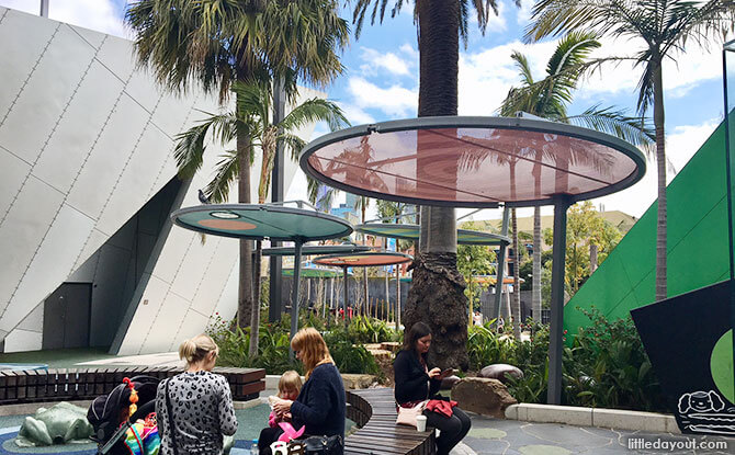 Outdoor Space at Melbourne Museum's Children's Gallery