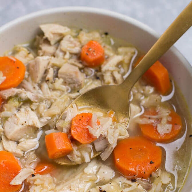 Turkey Soup - Turkey Leftover Ideas