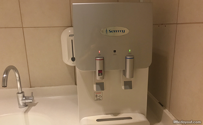 hot and cold water dispenser