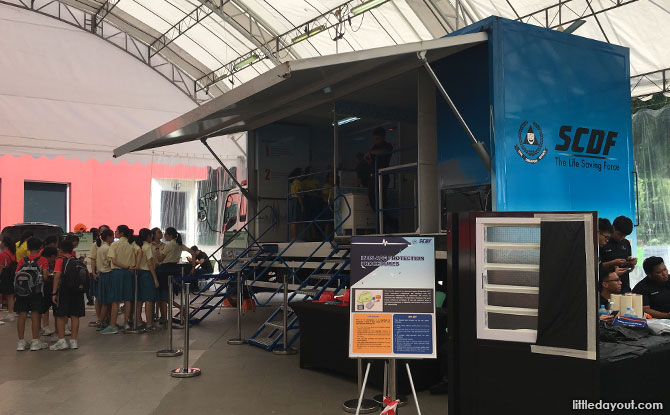 Singapore Civil Defence Force Showcase at S'pore Discovery Centre