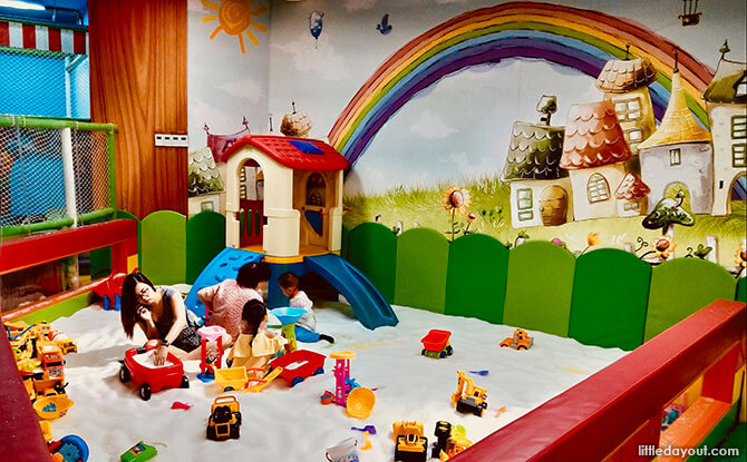 Sensory Play at Sunshine Childhood Indoor Playground in Yishun