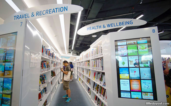 Adults' and Teens' Zone at the VivoCity Library