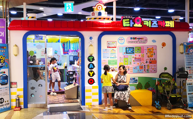 Tayo Kids Café in Seoul, South Korea