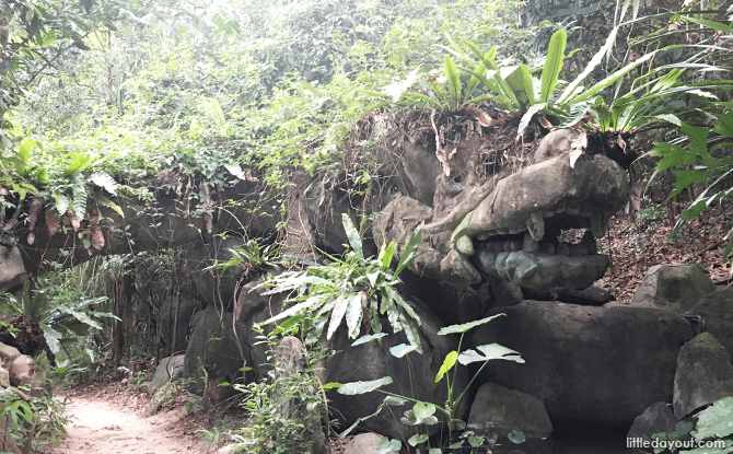 Sentosa Waterfall Mount Imbiah Trail and Nature Walk, Sentosa - Little Day Out