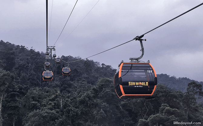 Cable Car Ride to Ba Na Hills, Vietnam