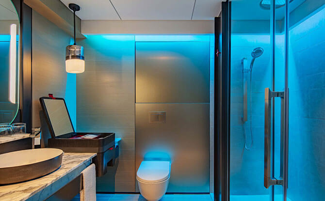 Experience Shower - a multisensorial experience for the ultimate relaxation.