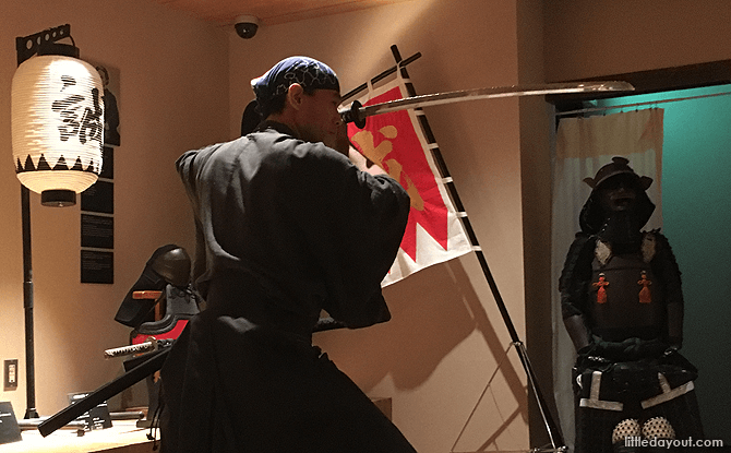 Samurai Museum Tokyo Samurai Demonstration