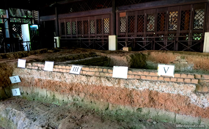 Archeological Dig at Fort Canning Park