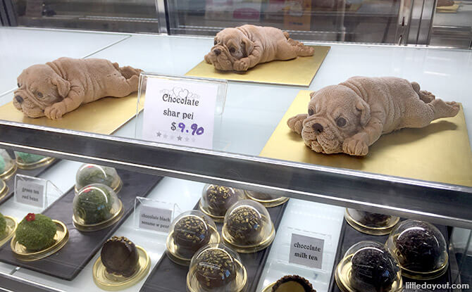 Dog Cakes over Mooncakes