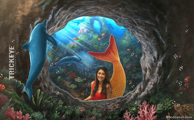 Princess Mermaid, Trick Eye Museum Singapore