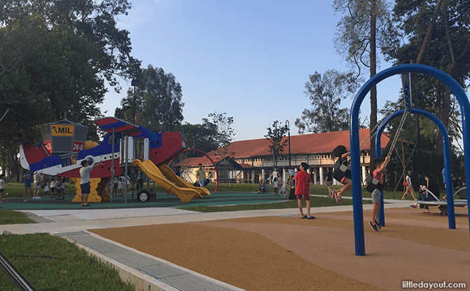 Overview of the Playground at The Oval