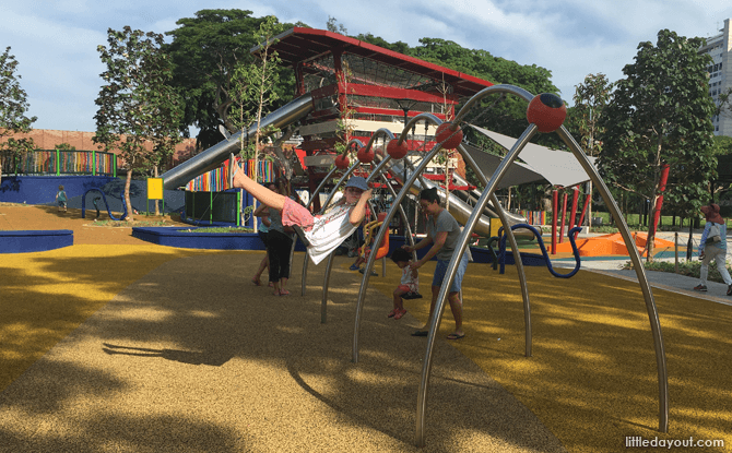 Swings at Marine Cove Playground