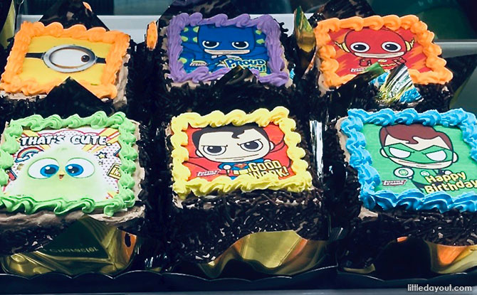 Character Cakes in Singapore at Polar
