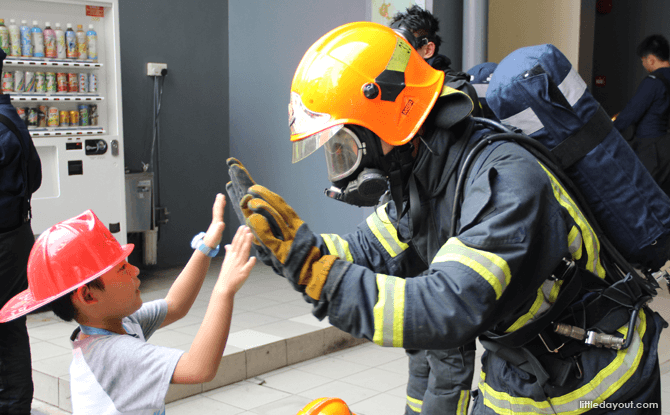 Meet with Firemen at the Fire Station Open House