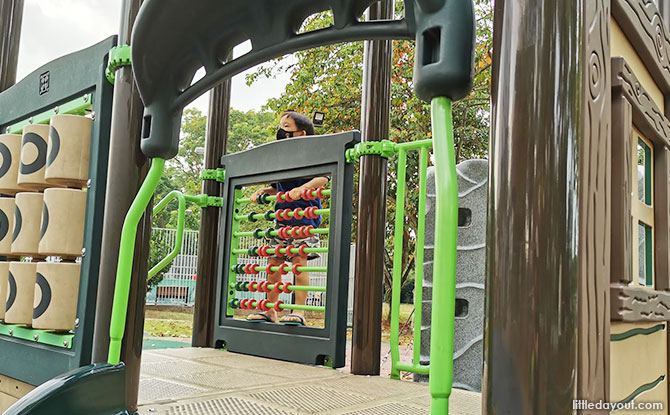 Smaller Playground for the Toddlers