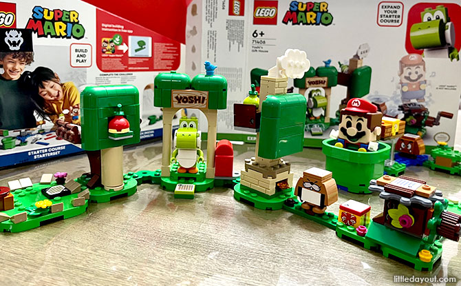 Fun Features of the Yoshi’s Gift House Expansion Set (71406)
