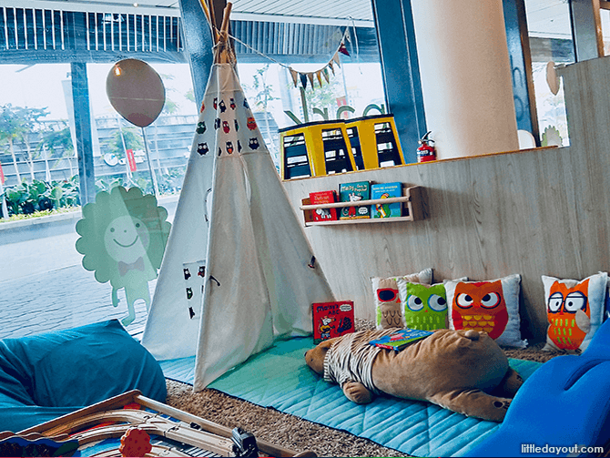 Quiet Play at the Indoor playground