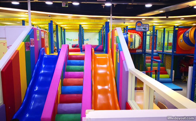 At the Tayo Indoor Playground in Seoul, Korea with Kids