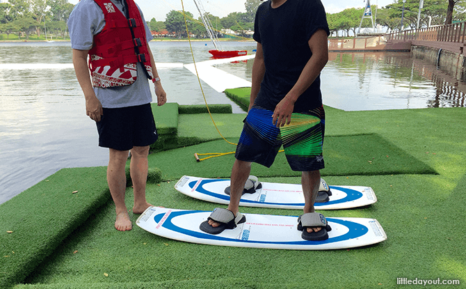 How to balance on a wakeboard