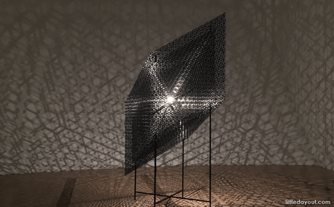 Slow Arc inside a Cube VIII by Conrad Shawcross