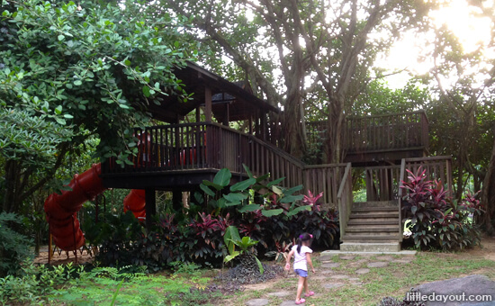 Treehouse at Jacob Ballas Children's Garden
