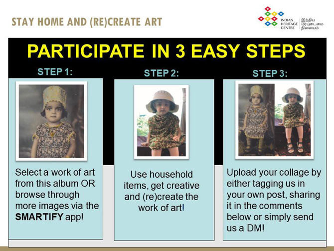 (Re)create art with Indian Heritage Centre