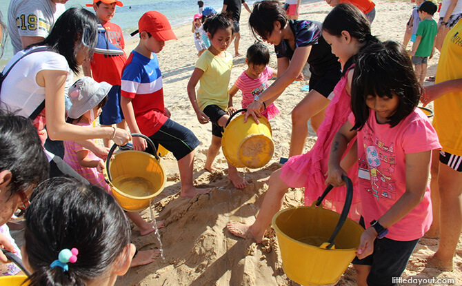 Review: Little Day Outing to Castle Beach – Amazing Sandcastles Family Workshop