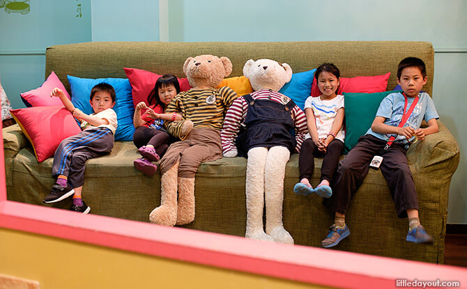 Big Teddy Bear Sofa