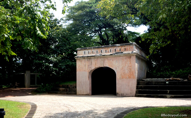 Fort Gate at Fort Canning Park