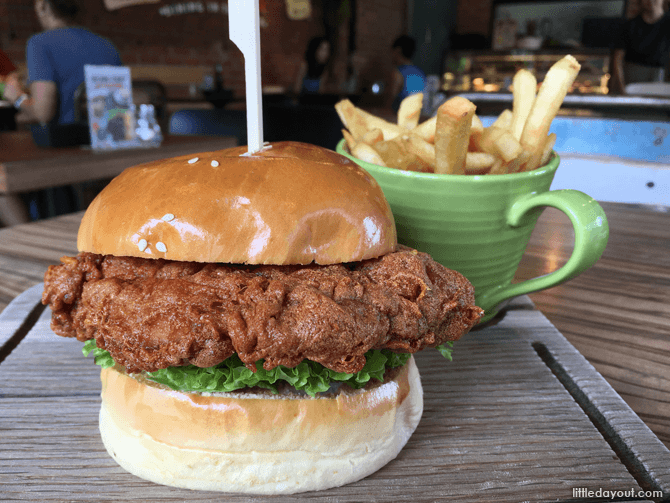 GRUB’s locally-inspired Har Cheong Gai Burger