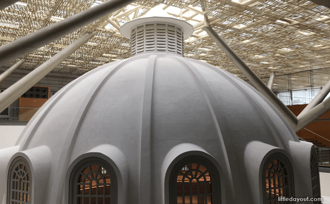 Building Highlights at National Gallery Singapore: Library Dome