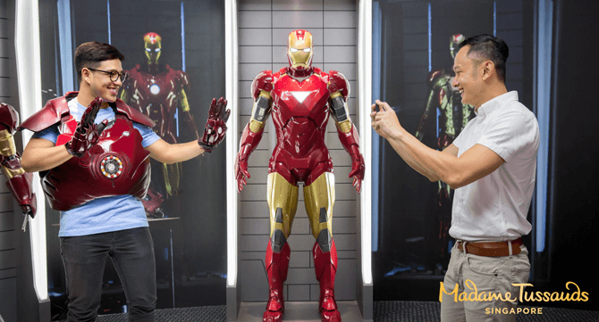 Madame Tussauds Singapore’s New Marvel 4D Experience