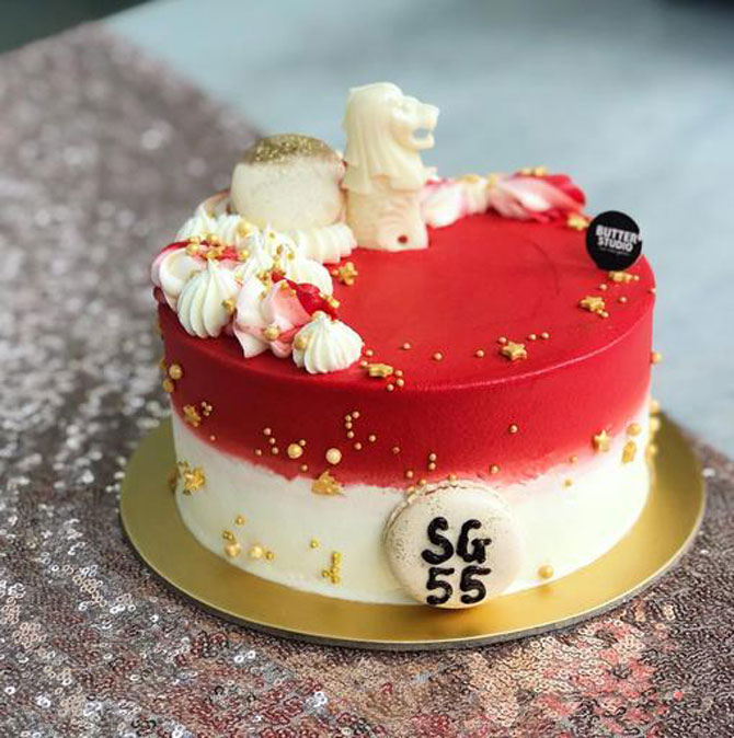 Butter Studio's "Our Singapore" Cake