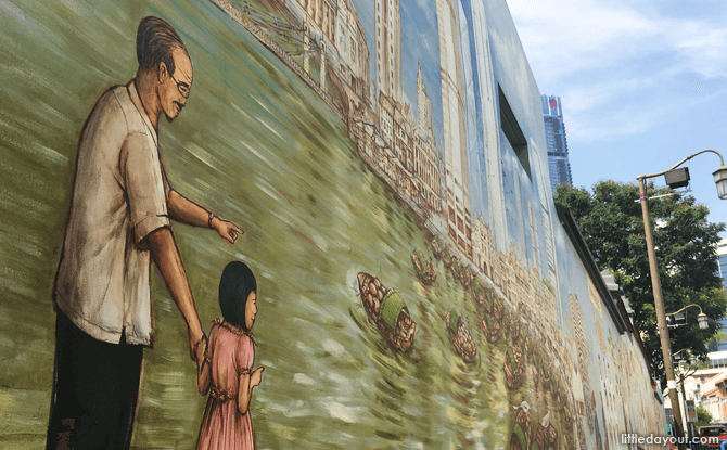 Singapore River, Thian Hock Keng Temple Mural